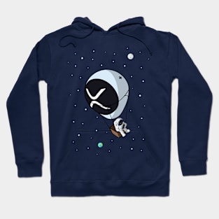 XRP. To the Moon. T-shirt Hoodie